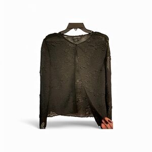 Black Textured Camisole Top